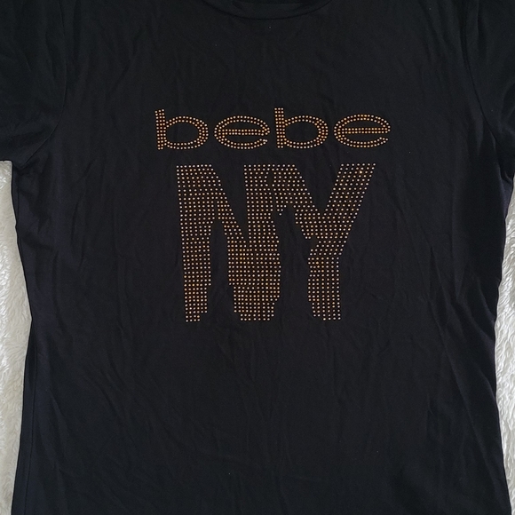 bebe Black🖤 NY🌁 Empire State Building and Statue of Liberty🗽Top - NWT - Picture 11 of 16